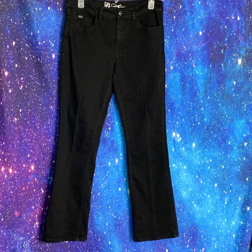 DG2 by Diane Gilman Black Boot Cut Jeans